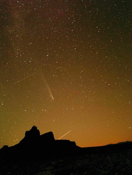 Ciel étoilé au-dessus de Mhamid El Ghizlane, parfait pour l'observation des étoiles et le stargazing
