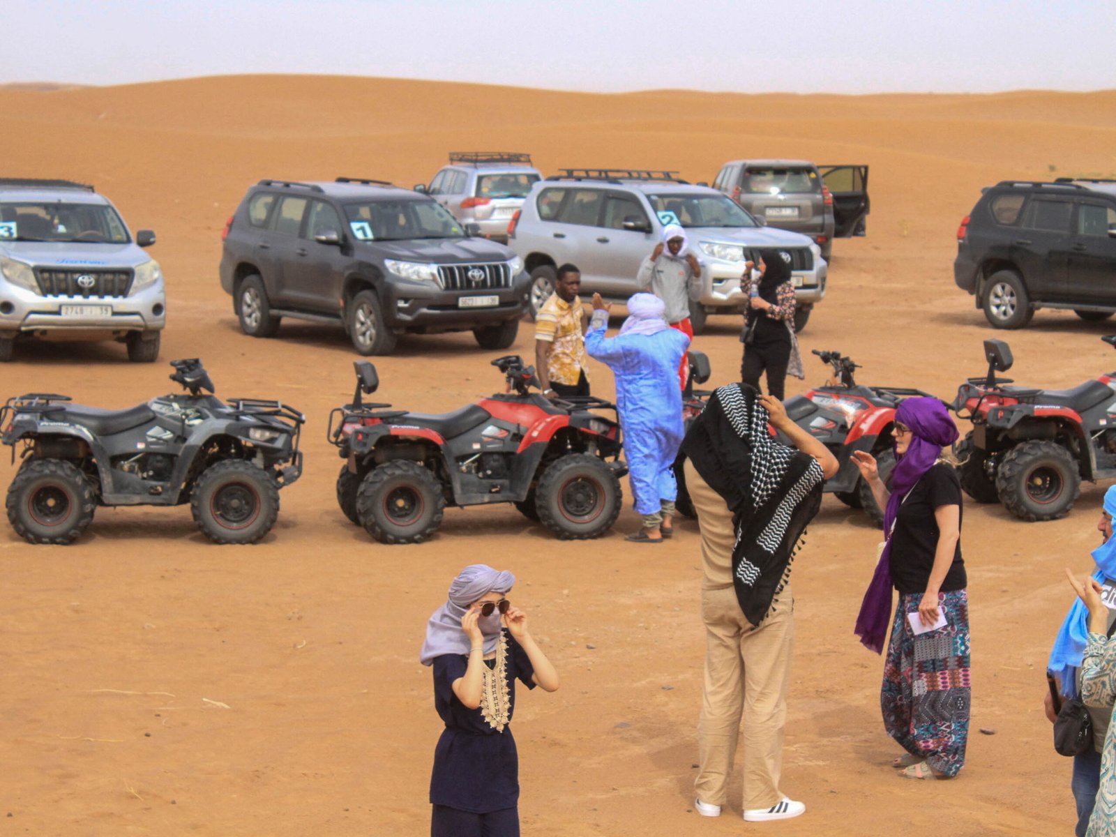 Trek Randonnées et Excursions 4x4 au Désert Maroc - Voyage Mhamid