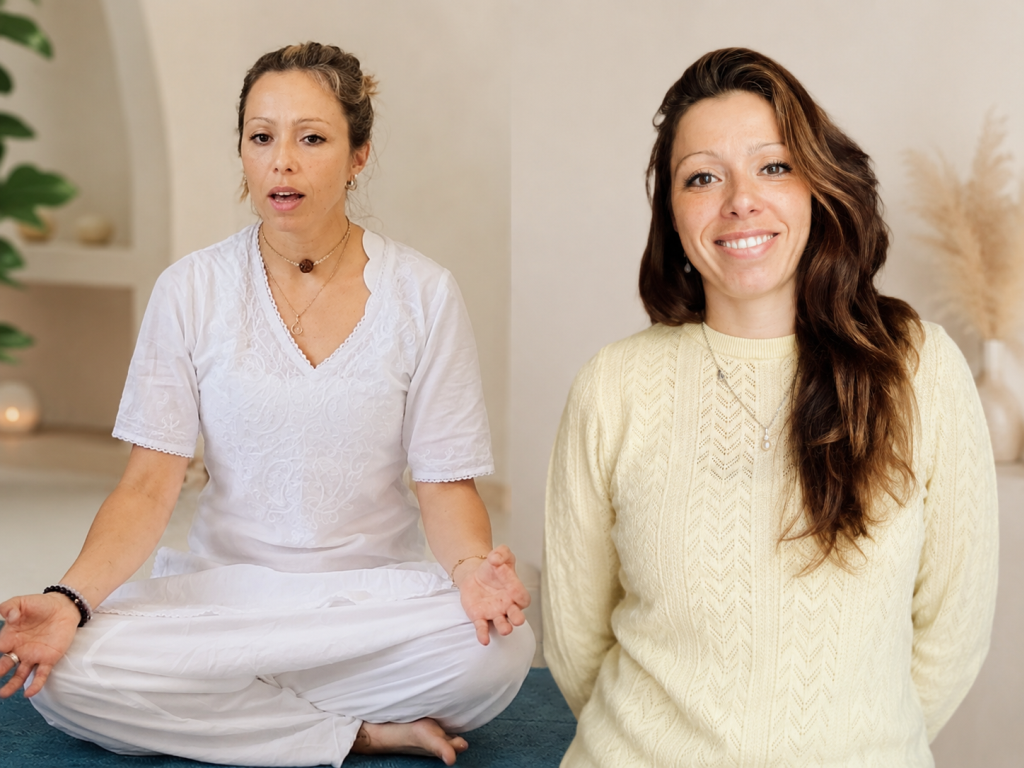 Sylvie et Helene Retraite Yoga au Désert Mhamid